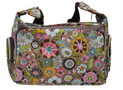 Multicolored Shoulder Bag with Floral Pattern - TATTOPANI
