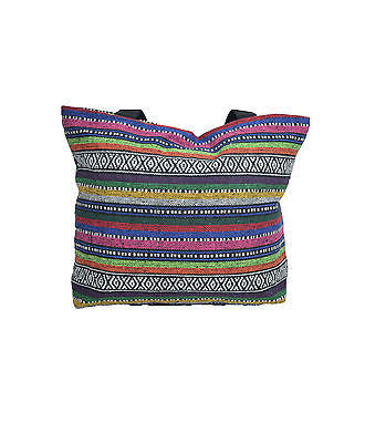 Trible Print Multicolored Tote Shoulder Bag - craze-trade-limited