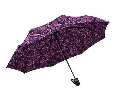 BERMONI Automatic Opening Umbrella wih Floral Pattern- UM-CH-3621A-FLOPPL - craze-trade-limited