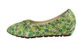 Girl's  Colorful Floral Pattern Slip-On Ballerina flat Shoes - TATTOPANI Fashion