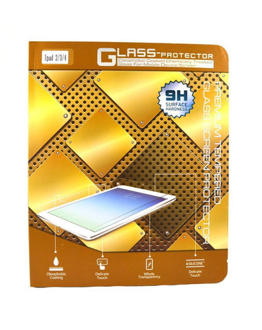 Premium Tempered Glass Screen Protector with 9H surface Hardness for Ipad 2/3/4 - craze-trade-limited