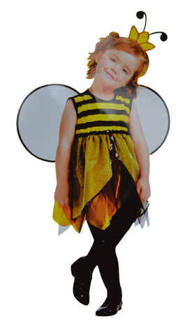 Bee Dressing Up Costume (7 to 10 years)(BEE-01) - craze-trade-limited