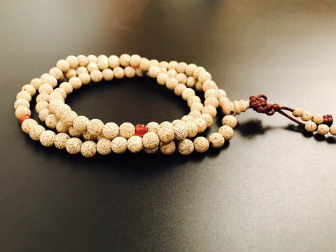 Original Lotus Seed Prayer Beads. - TATTOPANI
