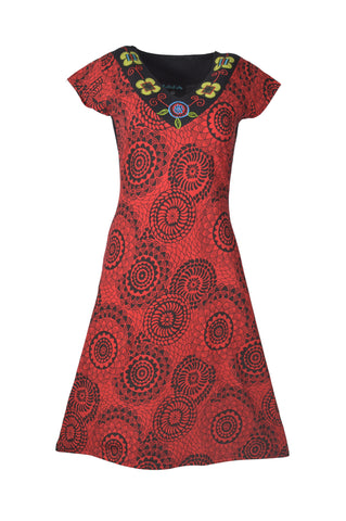 Neckline Patch & Embroidery Design. - TATTOPANI