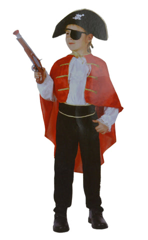Boy Pirate dressing up costume (7 to 10 years) - craze-trade-limited