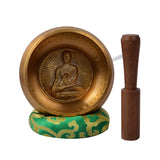 BUDDHA CRAFTED HAND HAMMERED SINGING BOWL.