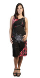 Ladies Dress With Embroidery & Circle Pattern Design. - TATTOPANI