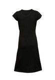 Spiral Embroidery Short Sleeve Dress. - craze-trade-limited