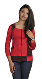 Ladies Slim Fit long Sleeve Jacket With Side Embroidery. - Tattopani Fashion ( Craze Trade Limited)