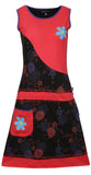 Ladies Dress With Flower Patches & Embroidery. - Tattopani Fashion ( Craze Trade Limited)