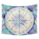 High Quality 150cm*150cm Square Tapestry Polyester Hippie Tapestry Beach Shawl Throw Roundie Mandala Wall Hanging Towel LM76 - craze-trade-limited