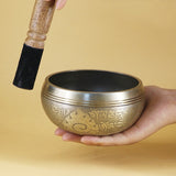 Nepal Handmade Tibetan Singing Bowl Set Decorative-wall-dishes  Resonance Healing Meditation Chakra singing bowl