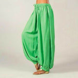 2020 Brand New Style  Harem Trousers Casual Pants Aladdin Solid Genie Hippy Jumpsuit