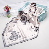 2020 New Brand Designer Silk Scarf 90*90cm Foulard Bandana Long Large Shawls Wraps Winter Neck Scarves Pashmina Lady Hijab