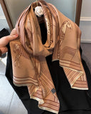 2020 Luxury Brand Scarf Hijab Women Winter Cashmere Thick Shawl Warm Bandana Scarves Female Pashmina Blanket