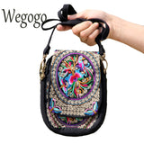 Wegogo Boho bags Women Handbags Canvas Shoulder Messenge Flowers Vintage Hippie Famous Designer Brand Embroidered Bag - craze-trade-limited