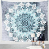Summer Indian Mandala Flower Bohemia Tassels Tapestry Wall Hanging Beach Throw Mat Hippie Bedspread Yoga Mat Blanket