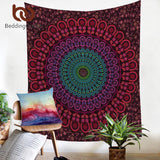 Bedding Outlet Hippie Bohemia Tapestry Mandala Wall Tapestry 200cm Indian Polyester Bed Sheet Soft 