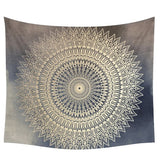 Polyester Hippie Tapestry Beach Shawl Throw Roundie Mandala Wall Hanging Towel 150cm*150cm - craze-trade-limited